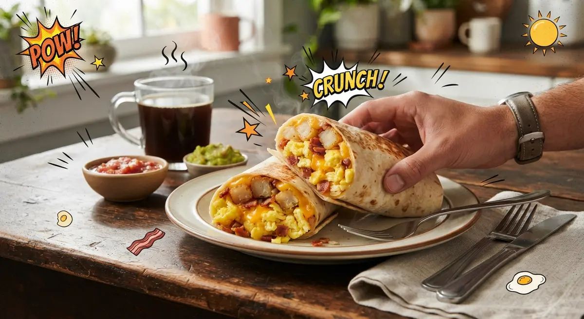 Breakfast Burrito (egg & cheese)